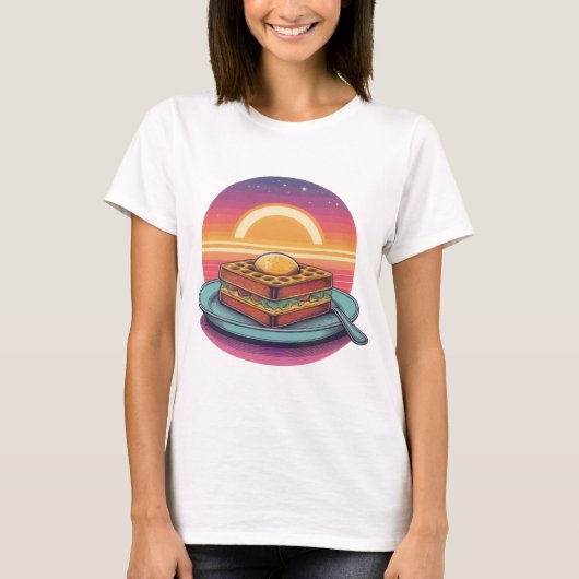 Galactisch Ontbijtgenot T-shirt (Voorkant)