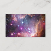 Galactisch Paars buitenruimte Visitekaartje (Achterkant)
