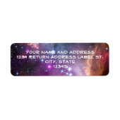 Galactisch Paars voor de buitenruimte Etiket (Voorkant)