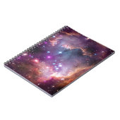 Galactisch Paars voor de buitenruimte Notitieboek (Linkerzijde)