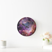 Galactisch Paars voor de buitenruimte Ronde Klok (Huis)
