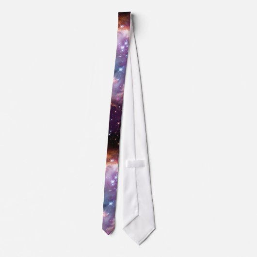 Galactisch Paars voor de buitenruimte Stropdas (Achterkant)