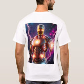 Galactisch Pantser Oplaaien T-shirt (Achterkant)