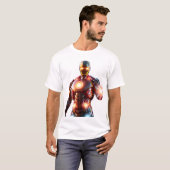 Galactisch Pantser Oplaaien T-shirt (Voorkant volledig)
