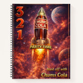 Galactisch raster Arcadia vrienden cola spiraal no Notitieboek (Voorkant)
