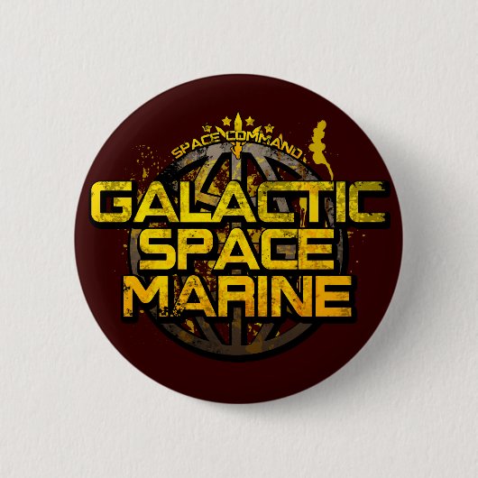 Galactisch Ruimtemarine Insigne Ronde Button 5,7 Cm (Voorkant)