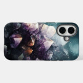 Galactische Amethist Stones Telefoonhoes Case-Mate iPhone Case (Achterkant (horizontaal))