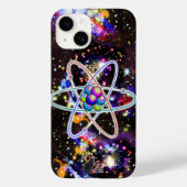 galactische atoomgalactische Case-Mate iPhone case (Achterkant)