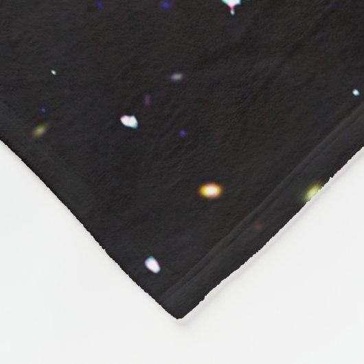 galactische atoomgalactische fleece deken (Hoek)