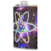 galactische atoomgalactische heupfles (Links)