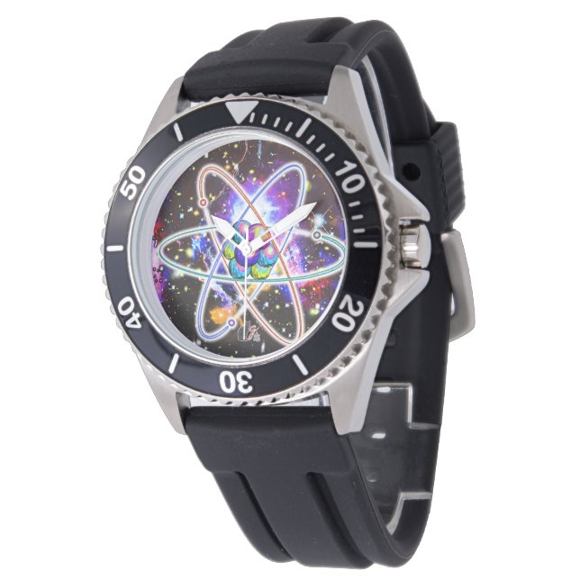 Galactische Atoomklok Horloge (Gekanteld)