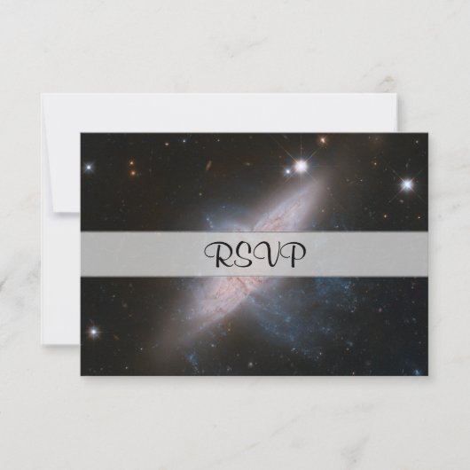 Galactische bedekking RSVP kaartje (Voorkant)