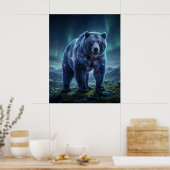 Galactische Beer Ster Wildernis Poster (Keuken)