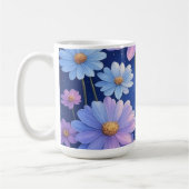 "Galactische Bloemengloed" Grote Mok (Links)