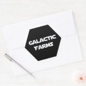 Galactische Boerderijen Sticker sheet (Envelop)