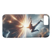 Galactische breakdance explosie in de ruimte Case-Mate iPhone case (Achterkant (Horizontaal))