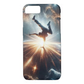 Galactische breakdance explosie in de ruimte Case-Mate iPhone case (Achterkant)