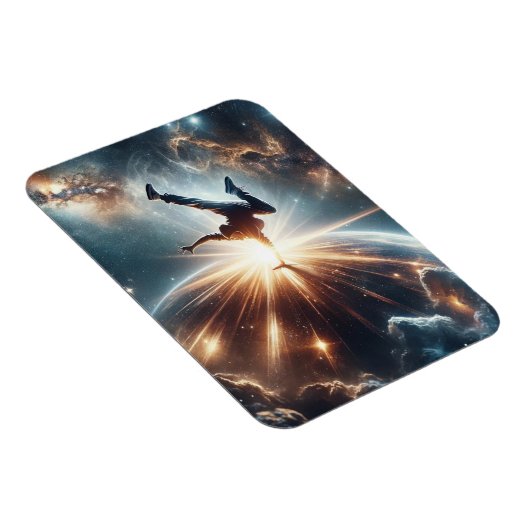 Galactische breakdance explosie in de ruimte magneet (Rechterzijde)