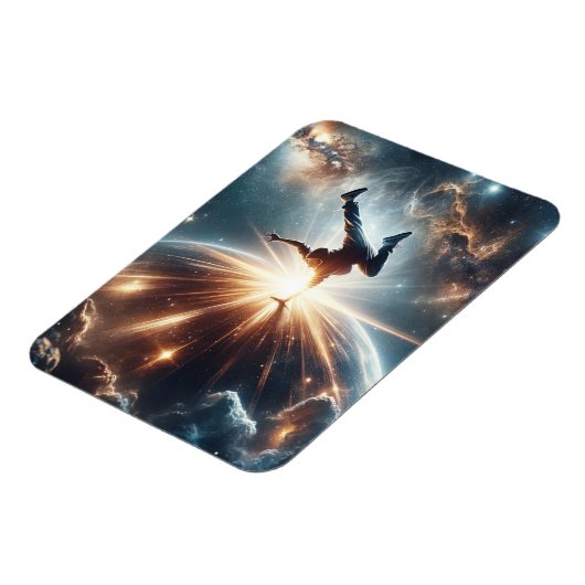 Galactische breakdance explosie in de ruimte magneet (Linkerzijde)