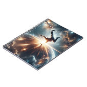Galactische breakdance explosie in de ruimte notitieboek (Linkerzijde)