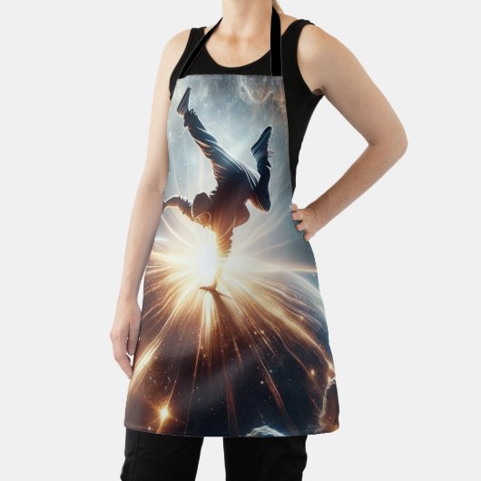 Galactische breakdance explosie in de ruimte schort (Insitu)