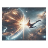 Galactische breakdance explosie in de ruimte tafelkleed (Voorkant (Horizontaal))