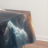 Galactische breakdance explosie in de ruimte tafelkleed (Voorbeeld)