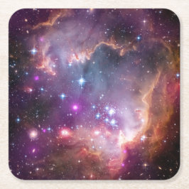 Galactische buitenruimte Paarse nevels Kartonnen Onderzetters