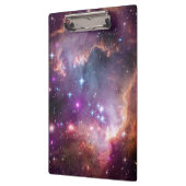 Galactische buitenruimte Paarse nevels Klembord (Links)