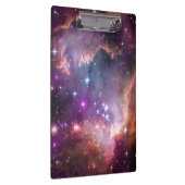Galactische buitenruimte Paarse nevels Klembord (Rechts)