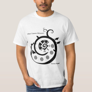 Galactische Butterfly - Wat er rond komt T-shirt