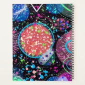 Galactische Buurt: Abstracte Kunst  Planner (Achterkant)