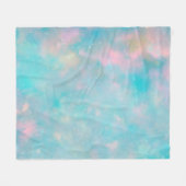 Galactische Comfort Nebula Fleece Deken (Voorkant (Horizontaal))