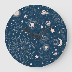 Galactische Constellaties: Ruimtepatroon ontwerp Grote Klok