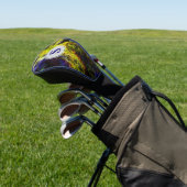 Galactische dampen monogram golfheadcover (Insitu)