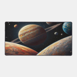 Galactische Desk Mat Space-Themd Muismat met