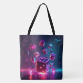 Galactische Dice 🎲-schouderpijn Tas (Voorkant)