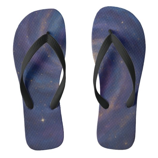 Galactische Draaikolk Teenslippers (Voetbed)