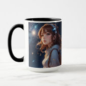 Galactische dromen: een heldere hemel reis mok (Links)