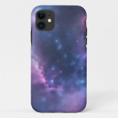 Galactische Dromen Zachte Waterverf Splash Op Blau Case-Mate iPhone Case (Achterkant)