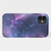 Galactische Dromen Zachte Waterverf Splash Op Blau Case-Mate iPhone Case (Achterkant (horizontaal))