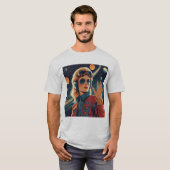 galactische femme astronaut t-shirt (Voorkant volledig)