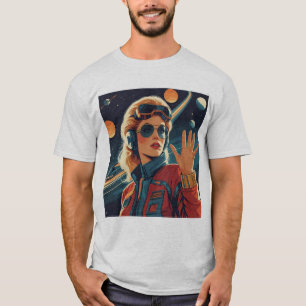 galactische femme astronaut t-shirt