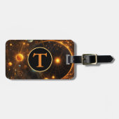 Galactische fluistering bagagelabel (Voorkant horizontaal)