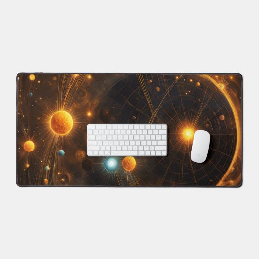 Galactische fluistering bureaumat (Keyboard & Muis)