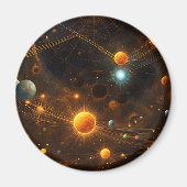 Galactische fluistering magneet (Voorkant)