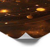 Galactische fluistering poster (Hoek)