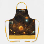 Galactische fluistering schort (Voorkant)