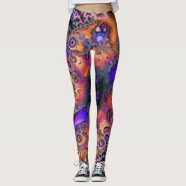 Galactische fractals Leggings