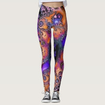 Galactische fractals Leggings
